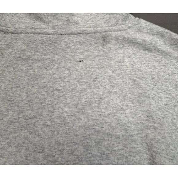 Disney Minnie Mouse Heather Gray Hooded Sweatshirt Embroidered Minnie Small - Picture 10 of 10